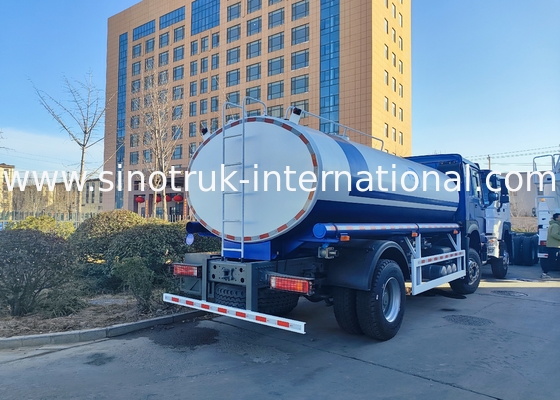 SINOTRUK HOWO 4x2 300 л.с. Синее шасси с 10м3 водонагревателем