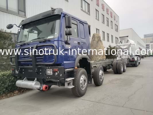 SINOTRUK HOWO Нефтяной танк грузовик шасси 400 л.с. 8х4 LHD 50 тонн 40CBM
