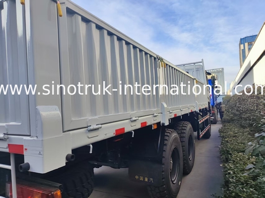 Отпустите мощь и универсальность Все завоевание Белый HOWO 6x6 400 л.с.