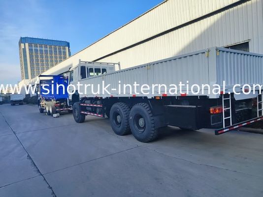 Отпустите мощь и универсальность Все завоевание Белый HOWO 6x6 400 л.с.