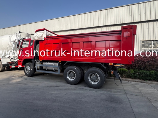 SINOTRUK HOHAN Новый Howo 6X4 RHD 10 колес с укрепленной брезентой твердой задней дверью Эффективный транспорт