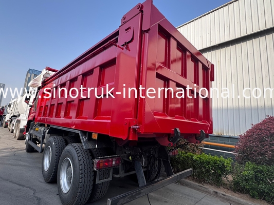 SINOTRUK HOHAN Новый Howo 6X4 RHD 10 колес с укрепленной брезентой твердой задней дверью Эффективный транспорт