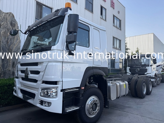 SINOTRUK HOWO Шасси грузовика SINOTRUK двигатель 371HP 6 × 4 RHD со световым предупреждением, используемый в грузовиках грузовых грузовиков Водокаров
