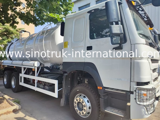 HOWO 6*4 16CBM 380HP Трактор для очистки сточных вод Высокопроизводительная производительность соответствует эффективным многофункциональным решениям для очистки