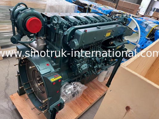 SINOTRUK WD615.47 371HP грузовик Дизельный двигатель 9.726L Euro 2