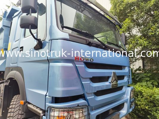 Синий самосвал с U-образным кузовом (20 куб. м, 6x4, 380 л.с.): Выдающиеся преимущества для быстрой разгрузки материалов