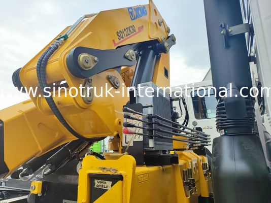 Your All-in-One Workhorse: HOWO 371HP 6x4 with XCMG 12T Crane