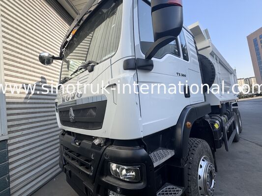 Самосвал SINOTRUK HOWO TX Model 380HP LHD 6X4 с U-образным кузовом, белый