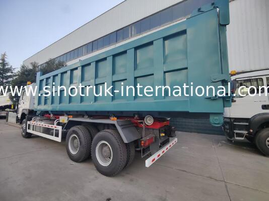 Мусорный грузовик SINOTRUK с 20-тонной крючком HYVA, шасси с 43 колесной базой и настраиваемым объемом контейнера