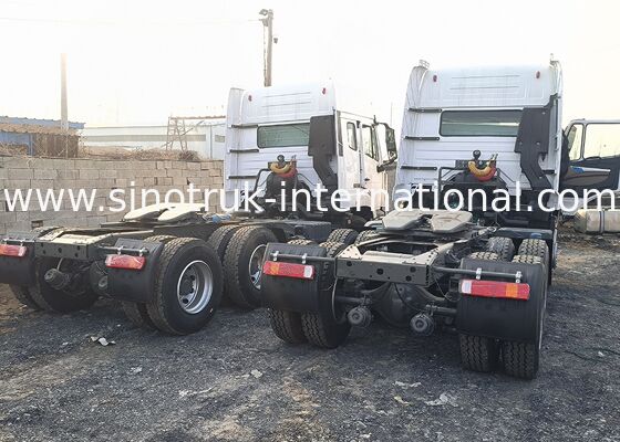 Седельный тягач ZZ427V344JB1R с двигателем 371 л.с., колесной формулой 6x4 и кабиной H77L с кондиционером для перевозки тяжелых грузов