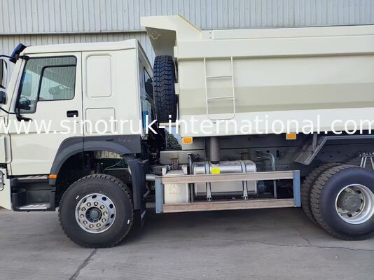 Устойчивый HOWO 6×4 371HP 20CBM Белый мусоровоз с высокопрочным стальным корпусом для тяжелой работы