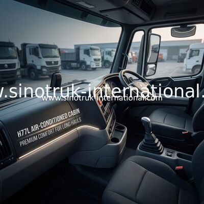 Седельный тягач ZZ427V344JB1R с двигателем 371 л.с., колесной формулой 6x4 и кабиной H77L с кондиционером для перевозки тяжелых грузов