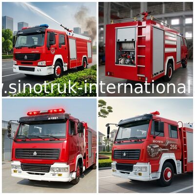 Тележка SINOTRUK HOWO 8-12CBM 266HP бой пожара для борьбы с пожарами или брызгать