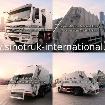 SINOTRUK обжало тележки собрания выжимк 15-16 CBM 290HP ZZ1167M4611