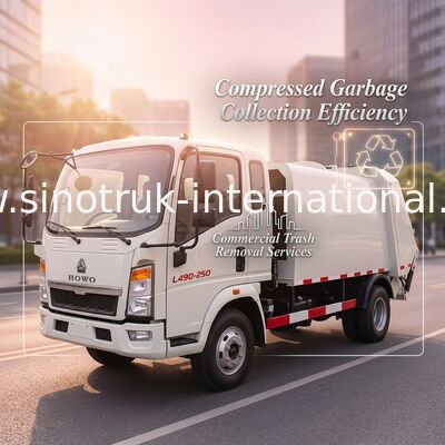 Тележка собрания отброса кораблей уничтожения отбросов, обжатая тележка Compactor выжимк