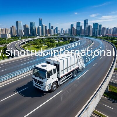 SINOTRUK обжало тележку 10-12CBM LHD 4X2 ZZ3161M4311 собрания отброса