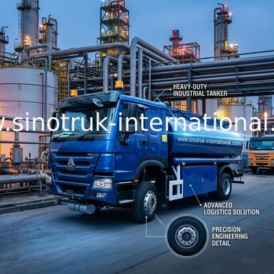 Нефтяной танк мощностью 300 л.с. и шасси SINOTRUK для эффективной транспортировки нефти