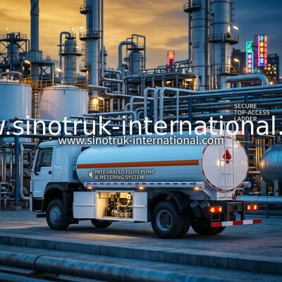 Топливный бак 4x2 Lhd Euro2 290hp тележки SINOTRUK Howo Semi