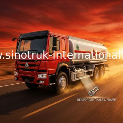 Тележка масляного бака 8-12CBM SINOTRUK для перевозки 4X2 LHD Euro3 190HP масла
