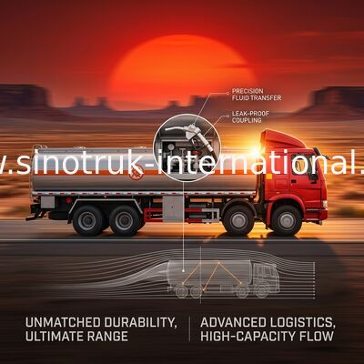 Тележка бака 8X4 газолина высокой эффективности 25-30 CBM RHD Euro2 336HP