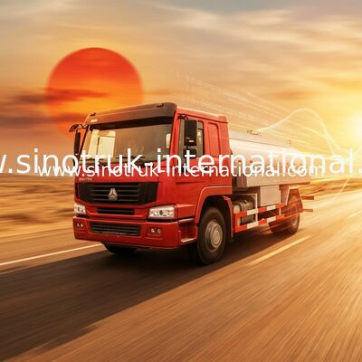 Малый трейлер топливного бака евро 140HP тележки бака 5-6 нефти CBM 4X2 LHD