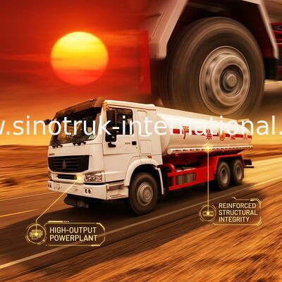 Тележка бака топлива 20 тонн, тележки топлива 6X4 LHD Euro2 290HP передвижные