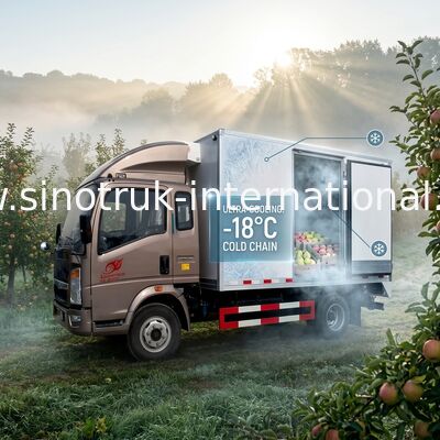 Мясо 4×2/молоко/замороженная еда Refrigerated тележка еды 6 тонн кораблей вакцины
