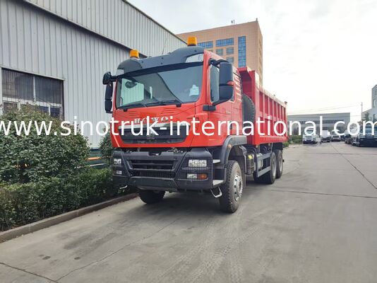 Высокоэффективный самосвал HOWO TX 6x4 | Красный кузов, двигатель 400 л.с., контейнер 20 куб. м, тяжелый транспорт 60 тонн