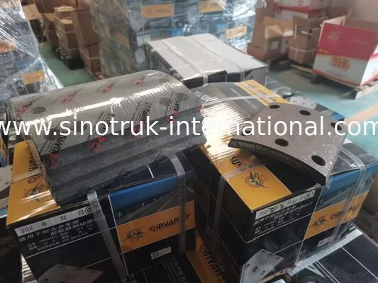 Тормозная накладка SINOTRUK HOWO черная для грузовиков и прицепов WG9231342069