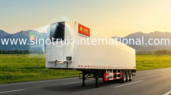 СИНОТРУК Рефригератед Семи грузовик 20/40 футов контейнера 30 до 60 тонн