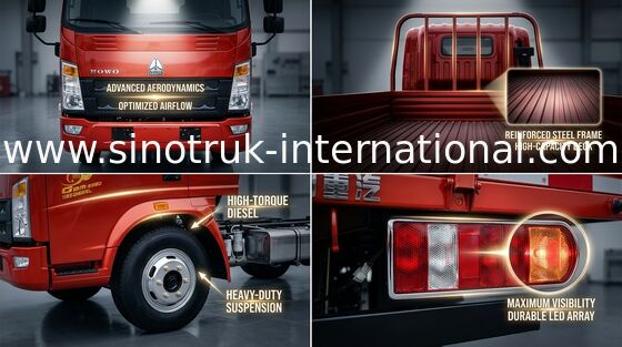 SINOTRUK HOWO 5 тонн тележек светлой обязанности для Vegetable перевозки
