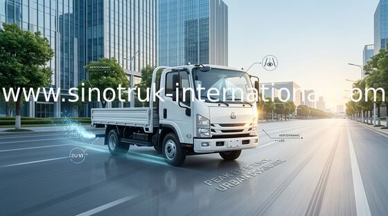 Профессиональные тележки светлой обязанности SINOTRUK HOWO малошумные для дела конструкции