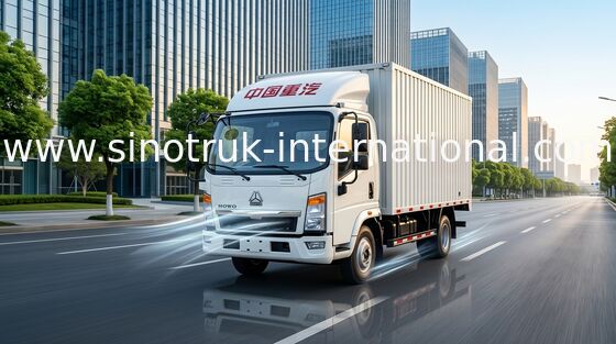 Малошумная светлая тележка LHD 4X2 116HP ZZ1087D3614C180 коробки поставки обязанности