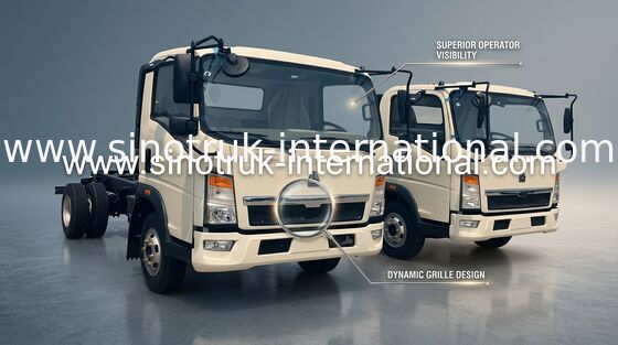 12 тонны привода двигателя 4×2 цвета 116HP тележек рекламы обязанности света HOWO белого