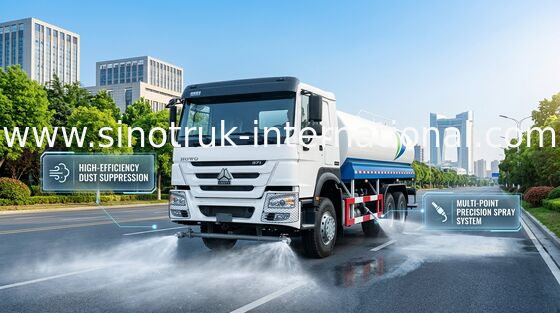Емкость тележки цистерны с водой 6x4 SINITRUK LHD 371HP 18CBM белая большая