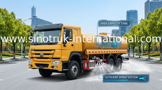 Высокое давление тележка воды 4000 галлонов, тележки воды конструкции LHD 6X4