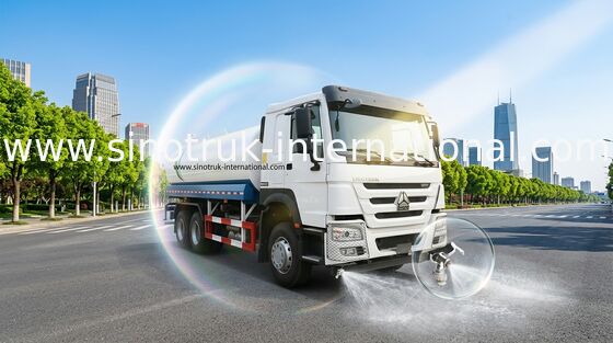 Тележки цистерны с водой 371HP SINOTRUK HOWO 6x4 LHD 18CBM