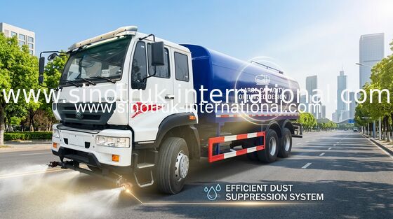 Landscape тележка SINOTRUK 16CBM ZZ1251M4441W брызга воды Инджиниринга