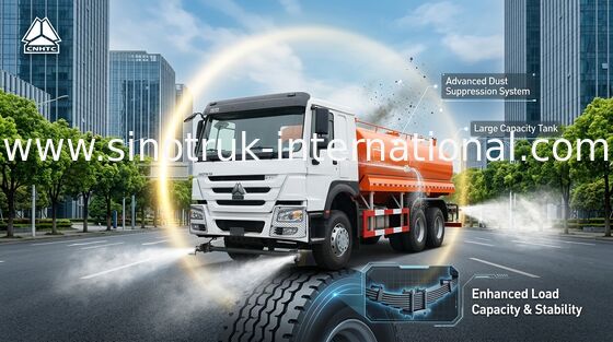 Sinotruk Howo Lhd 6x4 брызгая тележку 371hp