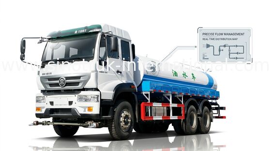 Белая красная внутренняя Landscaping тележка воды тележки цистерны с водой 6x6