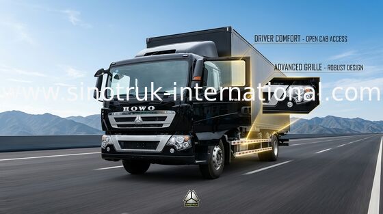 Полуприцеп Груз Van Тележка SINOTRUK HOWO 16-20 тонн 4X2 LHD 290HP