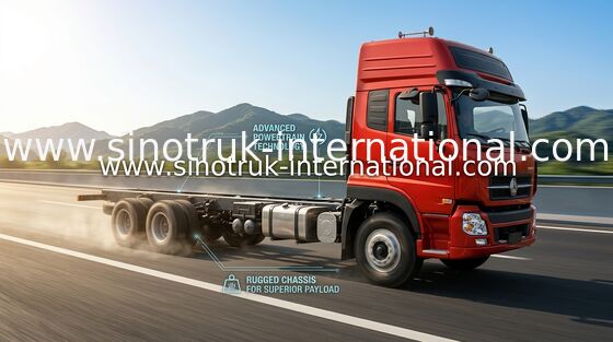 Тележка груза SINOTRUK HOWO, Van Тележка 25 тонн 6X2 LHD Euro2 290HP для снабжений