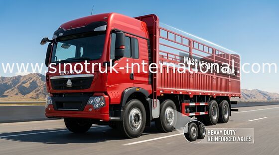 Тип тележка SINOTRUK HOWO 8X4 LHD Euro2 336HP пакгауза коль груза
