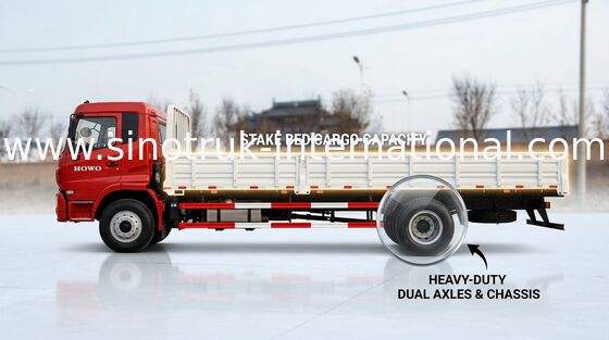Трейлер 6X2 Euro2 290HP тележки груза с автоматической регулировкой зазора