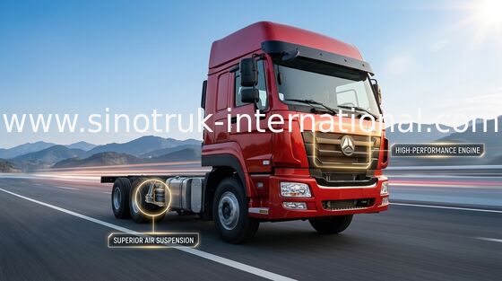 Сверхмощные тонны HP колес LHD Euro2 336 тележки SINOTRUK 30-60 груза 12