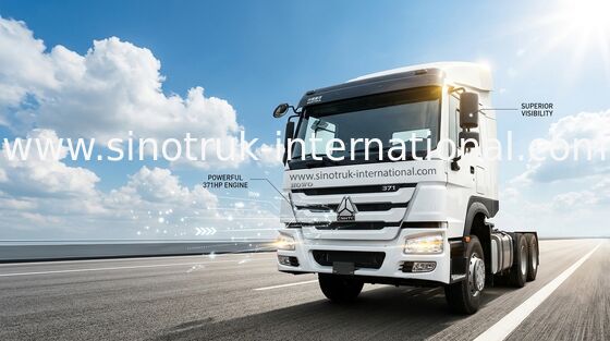 Тележка ZZ4257S3241W трактора 371HP SINOTRUK HOWO 6x4 RHD
