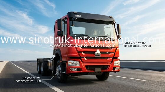 × 4 тележки совершенно новое 430Hp Lhd 10Wheels 6 трактора Sinotruk Howo