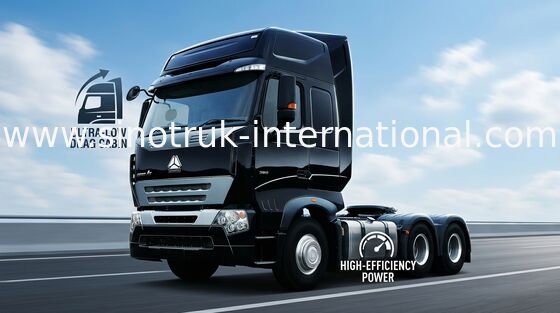 HP 371 евро 2 тележки LHD 6X4 трактора A7 с силой помог гидровлическому управлению рулем