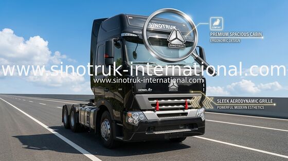 Высокая эффективность D12.38/тележка трактора Tipper 380HP HOWO одобрили ISO