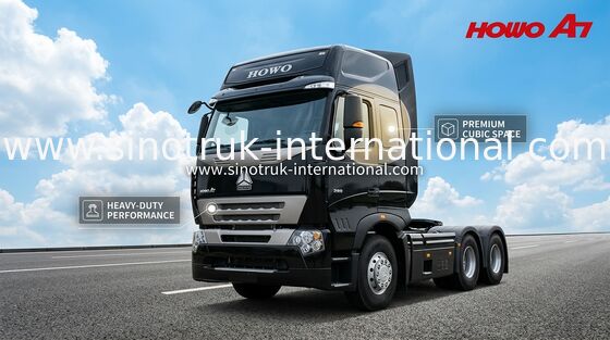 Трактор головки трейлера A7 SINOTRUK HOWO Semi с кондиционером воздуха